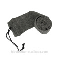 Tourbon Hunting Accessories Tactical Knit Gun Firearm Socks Gun Protector Shotgun Cover Grey Wholesale